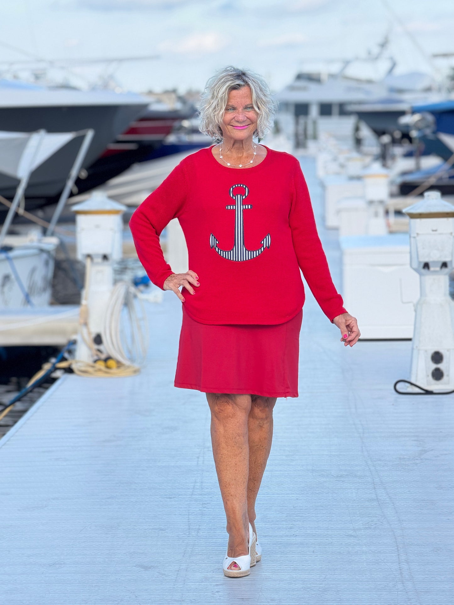 REGATTA RED SKORT