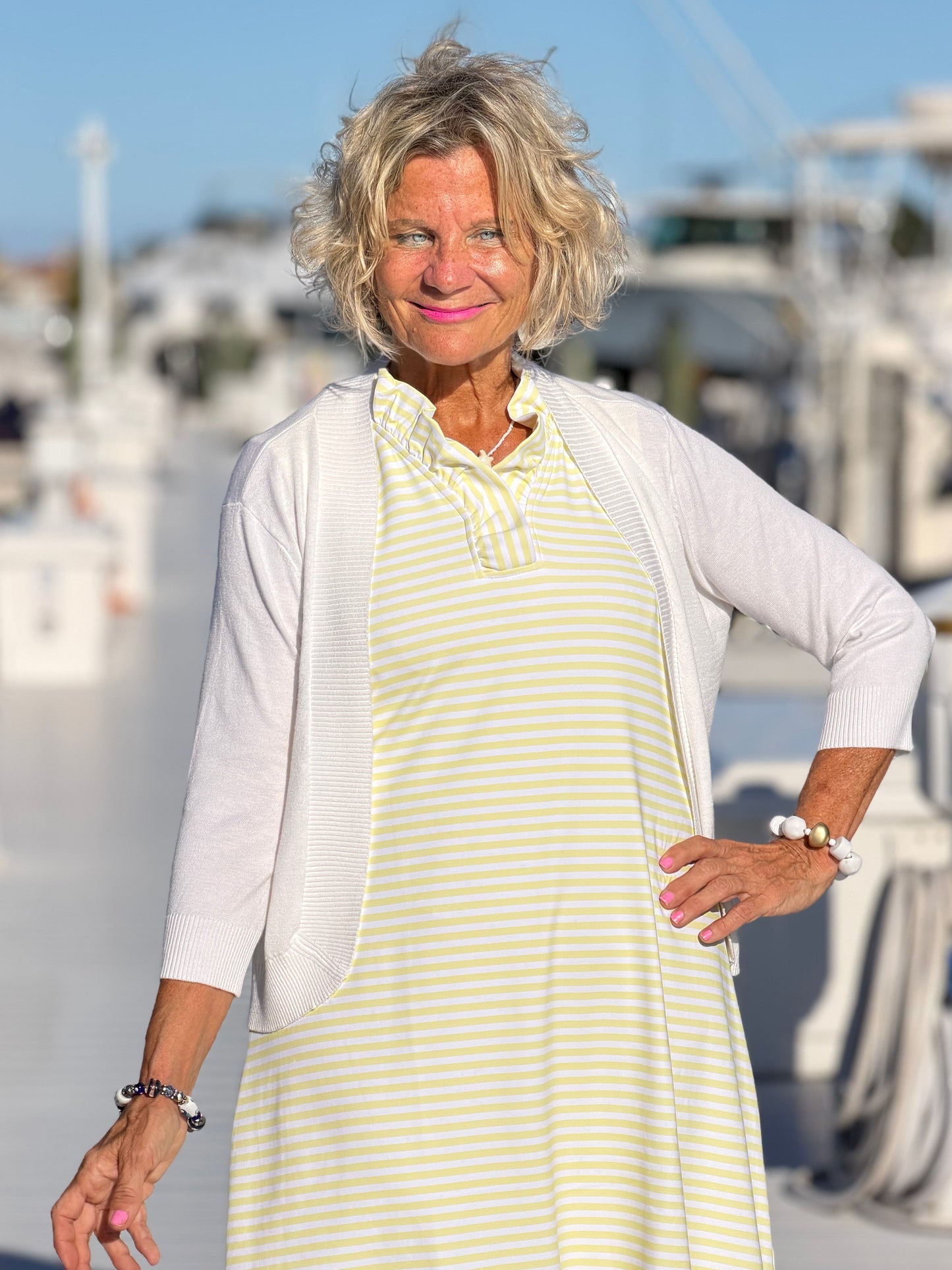 SUNNY DAY RUFFLE DRESS