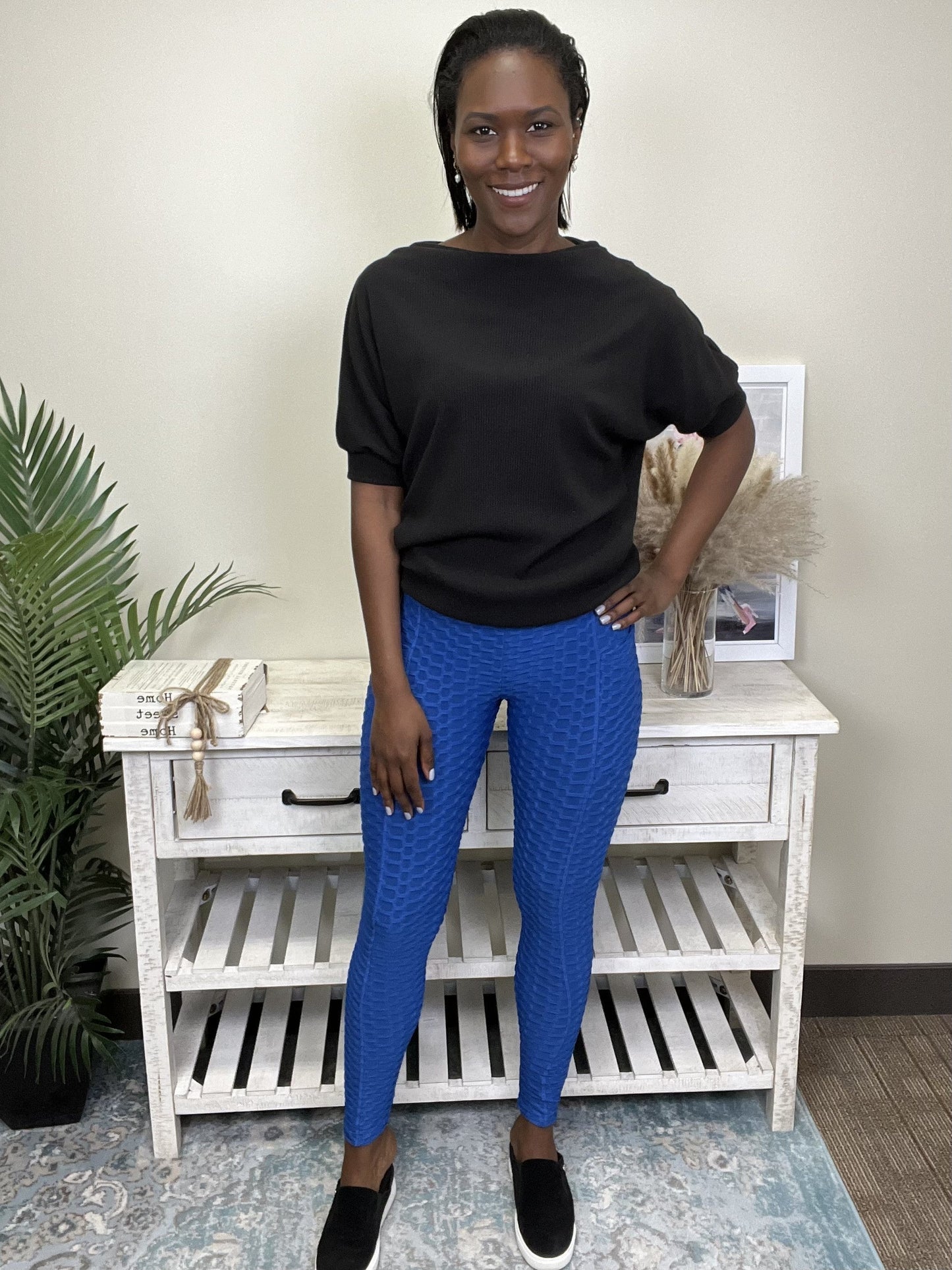Confidence Boost Women's Textured Leggings