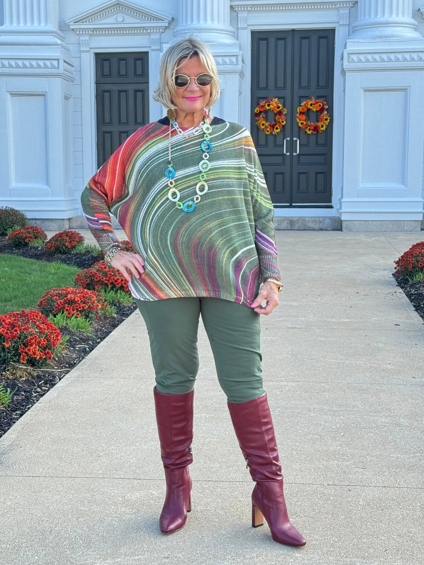 OLIVE POCKET LEGGINGS