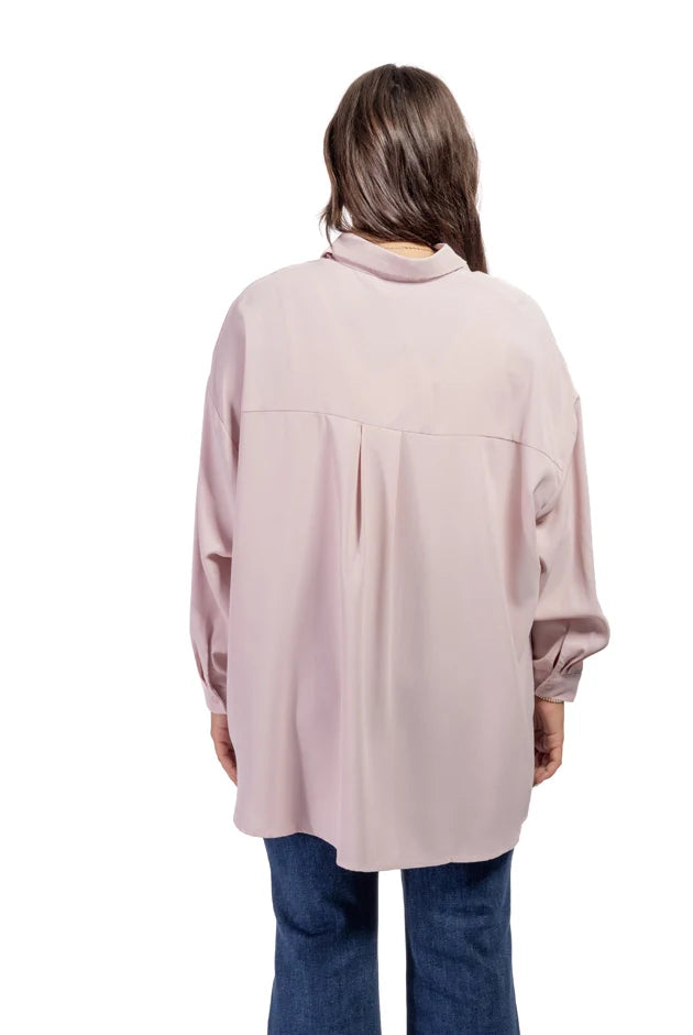 Women's Collar Long Sleeve Top