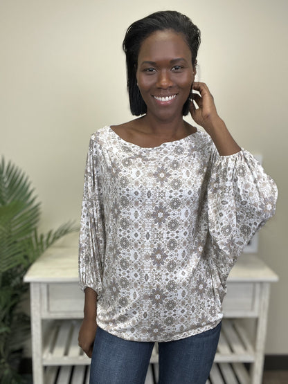 Hot Mama Women's Tunic Long Sleeve Top