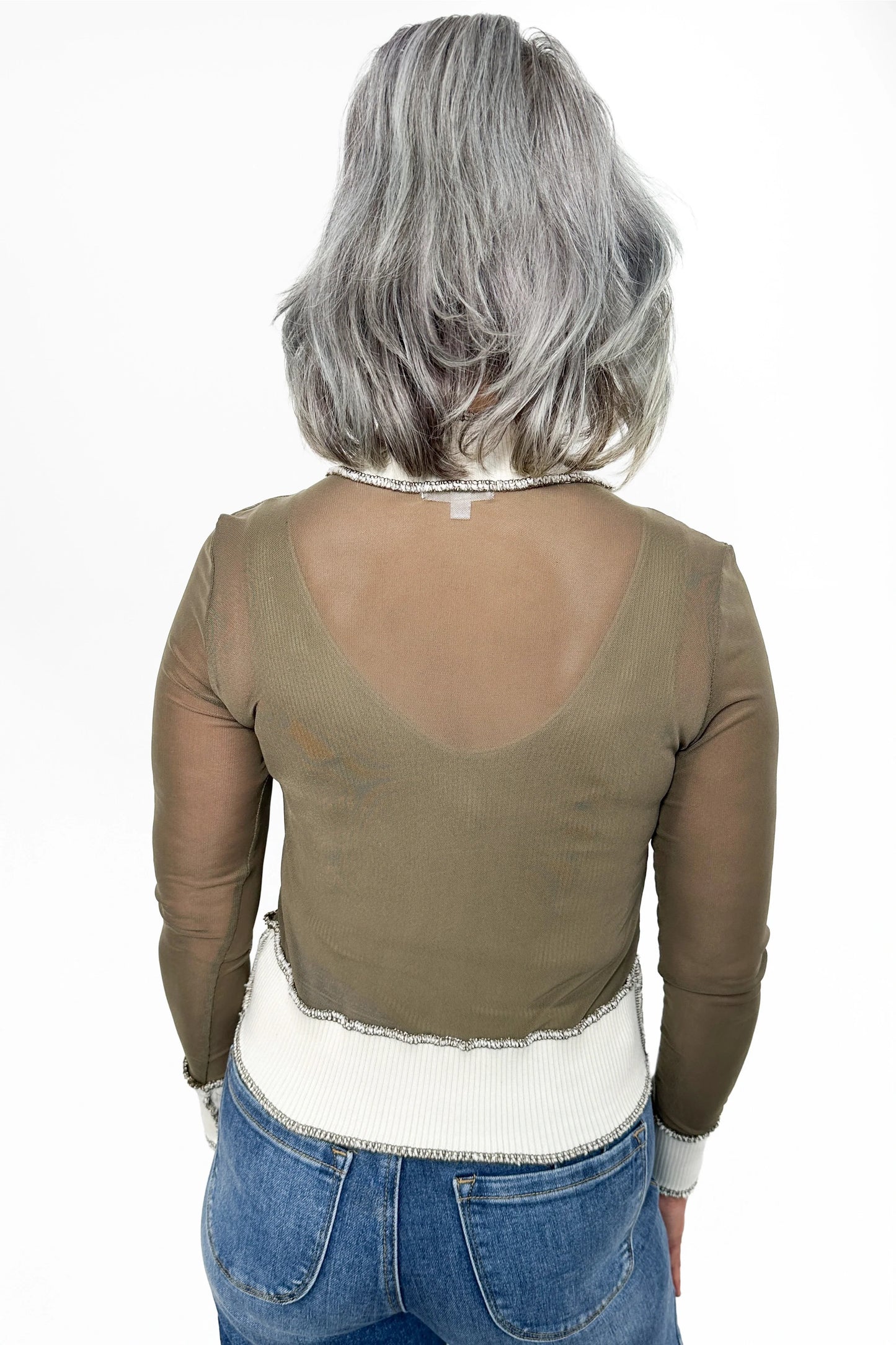 ALB Custom Women's Lightweight Mesh Long Sleeve Top