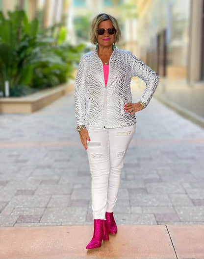 SILVER LEME JACKET