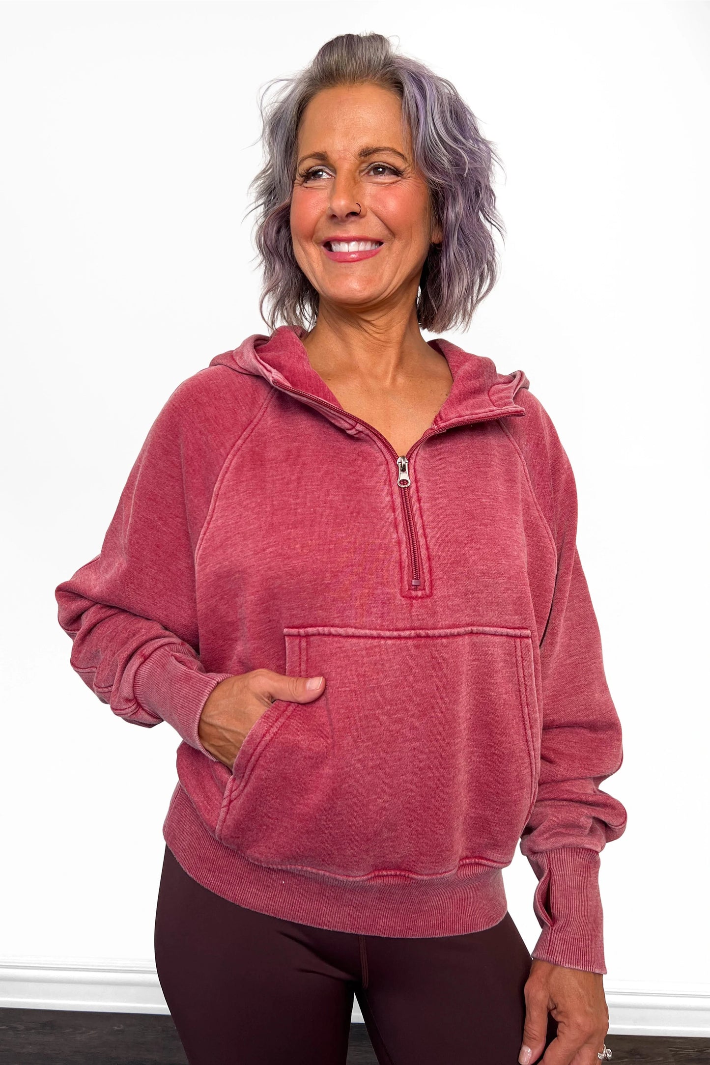 ALB Custom Women's Quarter Zip Hoodie
