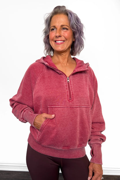 ALB Custom Women's Quarter Zip Hoodie