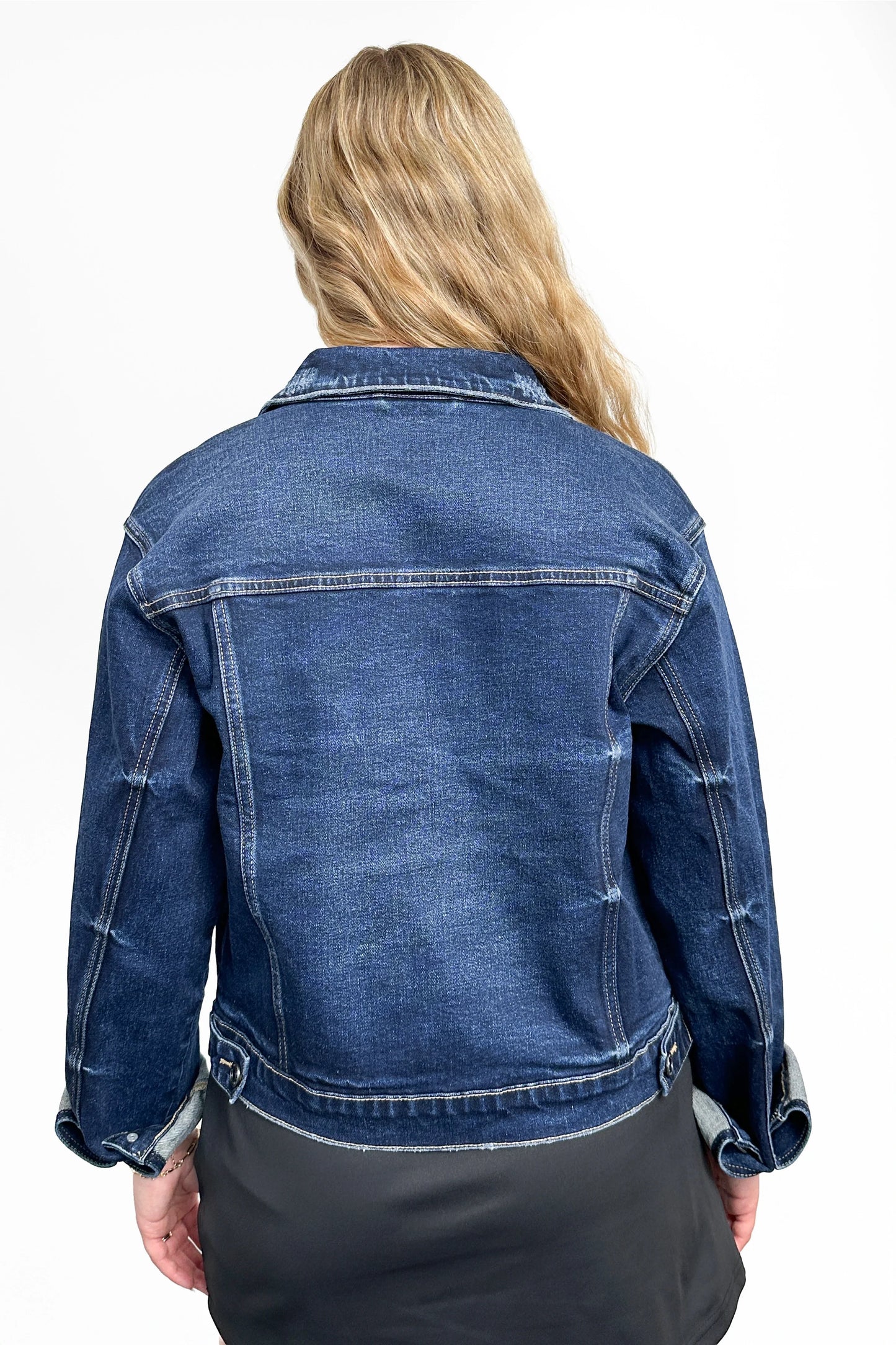The Lettie Dark Wash Denim Jacket