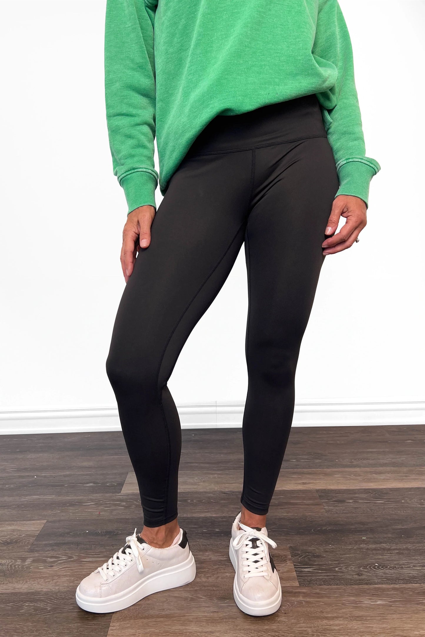 ALB Custom Women's Black Everyday Essential Leggings - Two Inseams