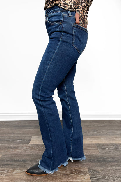 The Carla High-Rise Bootcut Denim