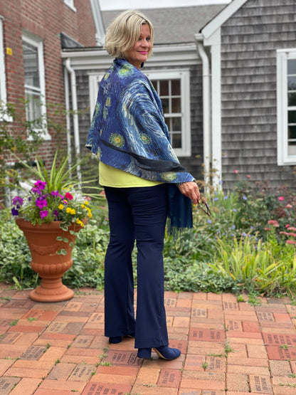 RIVER CRUISE REVERSIBLE SUEDE CLOTH WRAP