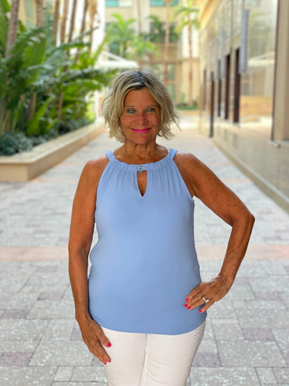 PERRI  KEYHOLE TOP FINAL SALE