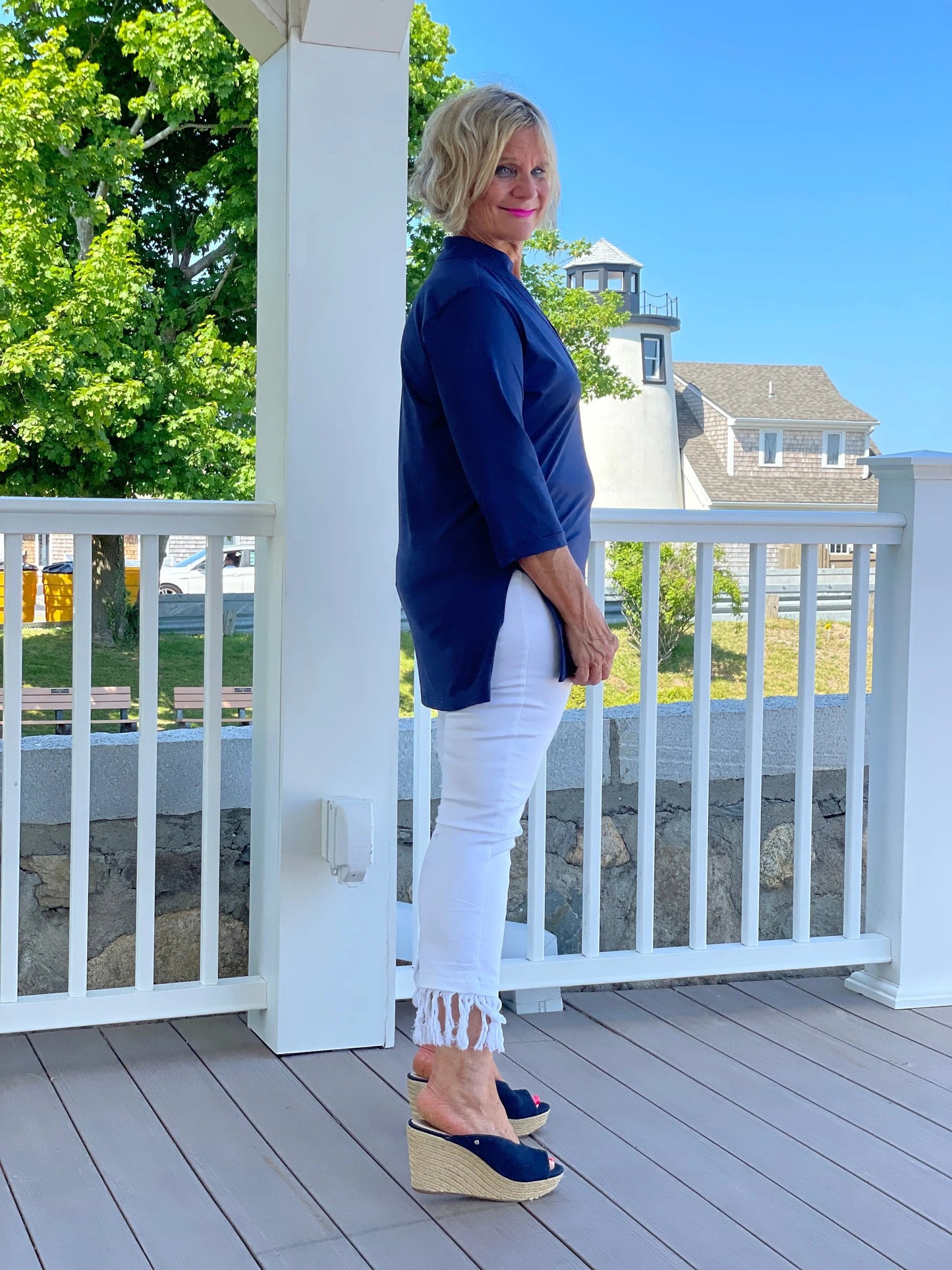 NAVY TUNIC
