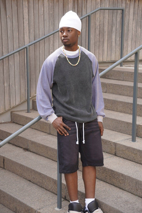 Wash Jean Shorts Black