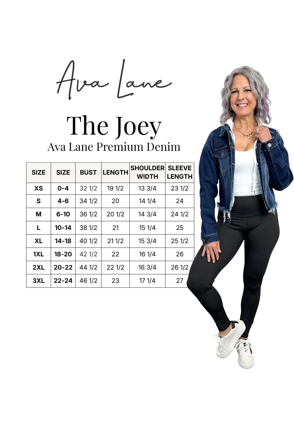 The Joey Hooded Raw Hem Denim Jacket
