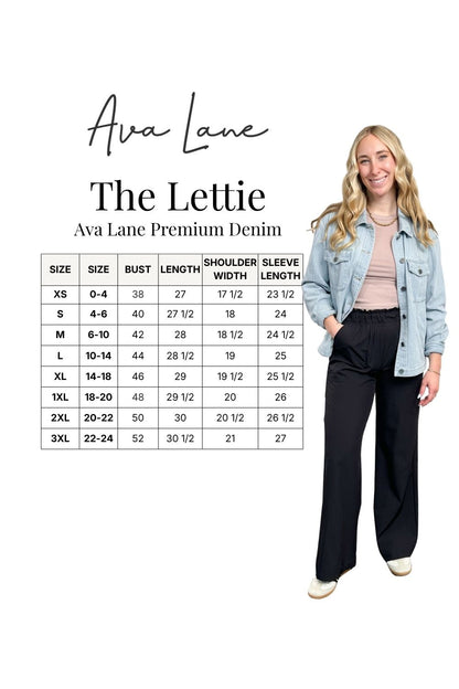 The Lettie Dark Wash Denim Jacket