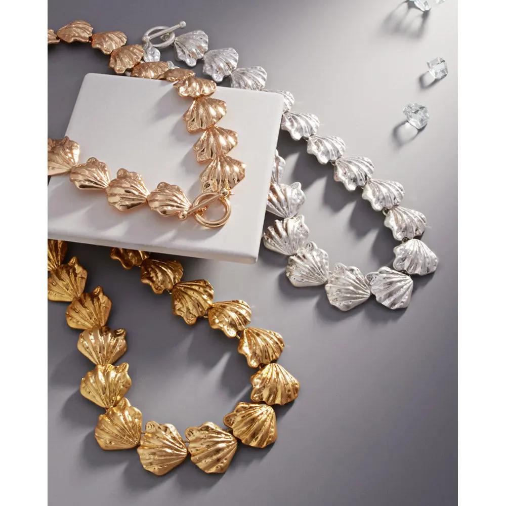 Shell Link Toggle Necklace