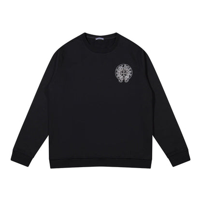 Chh Chrome Heart Long Sleeve Shirt Unisex Fashion Loose Long Sleeve Shirt