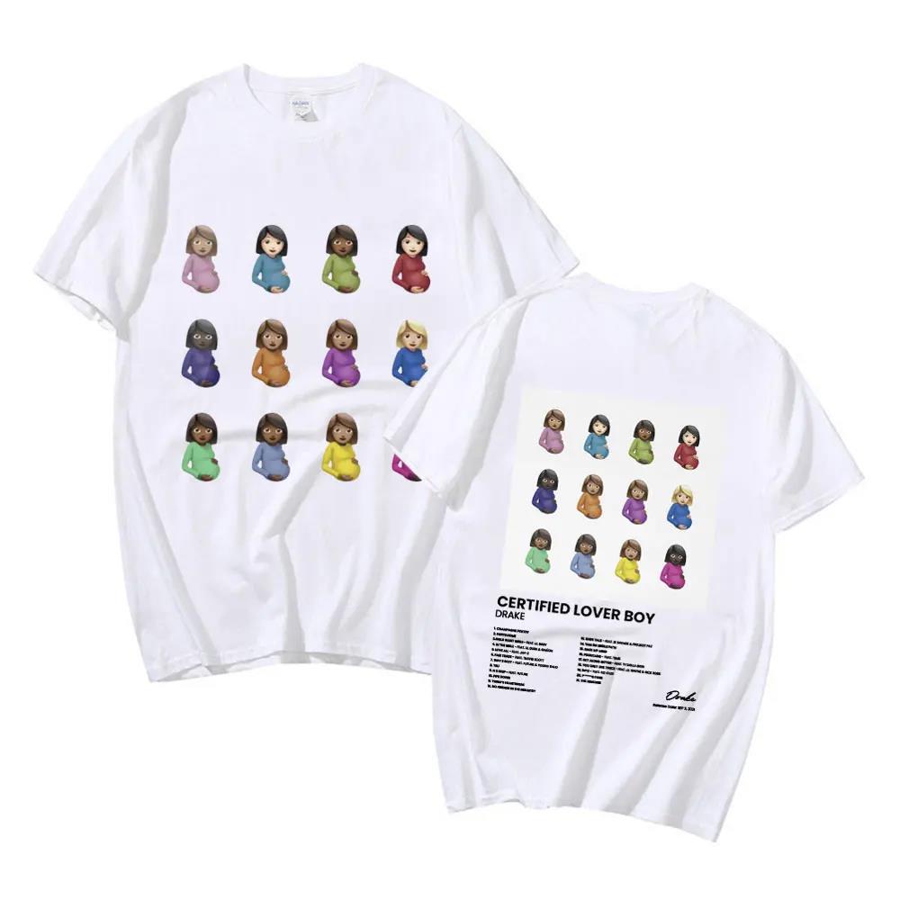 Certified Lover Boy Album Print T-shirt Awesome Hip Hop Rapper