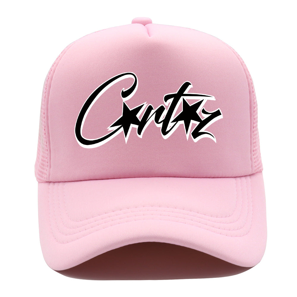 Corteiz Hat Truck Cap Summer Alphabet Print Baseball Cap Shade Cap