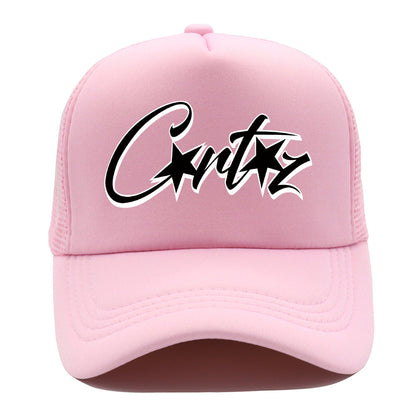 Corteiz Hat Truck Cap Summer Alphabet Print Baseball Cap Shade Cap