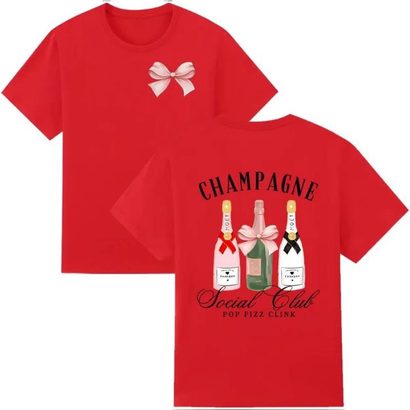 Champagne Social Club Shirt Champagne Social Club Drinking