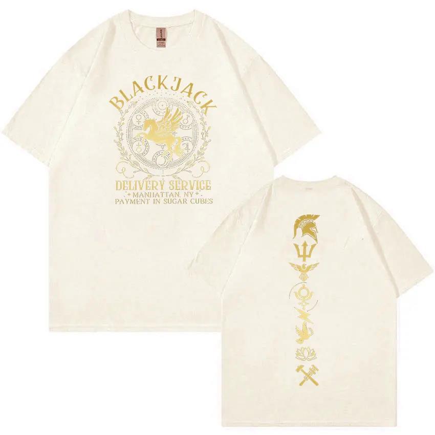 Camp Half Blood Percy Jackson T Shirts Man Women Retro Fashion