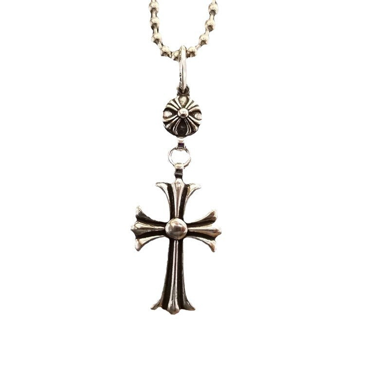 Chrome Hearts Necklace Vintage Cross Necklace Same for Men and Women