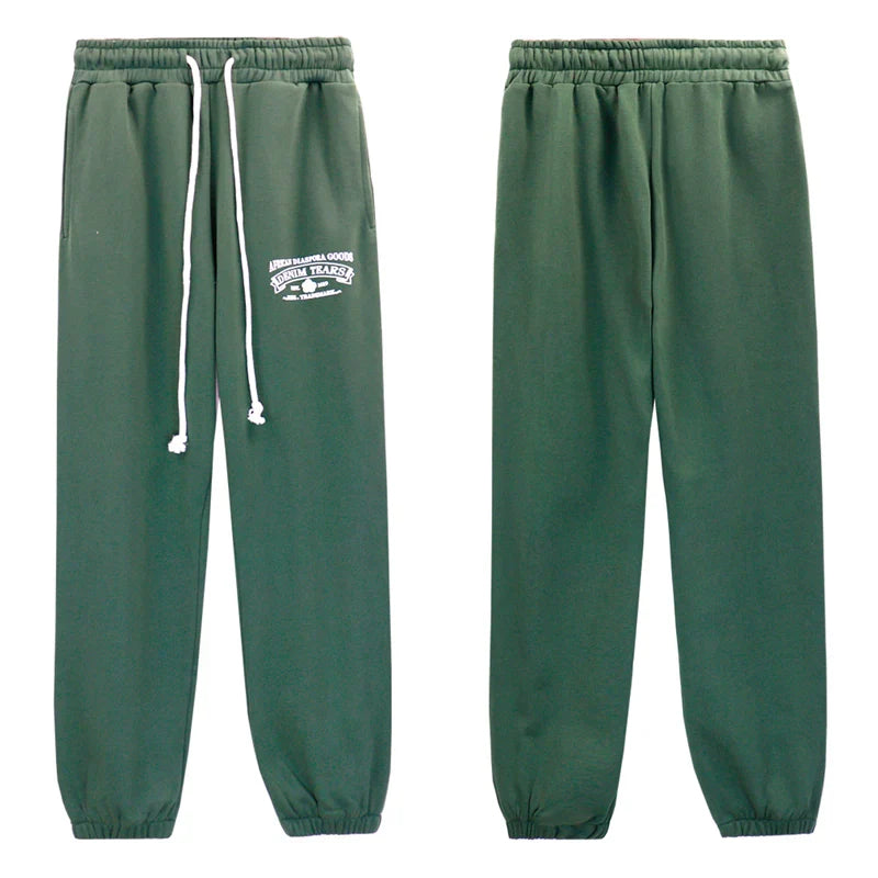 Denim Tears Outfit:Hoodie/Sweatpants (Separate Purchase Options) Casual Hooded Sweatshirt Sweatpants