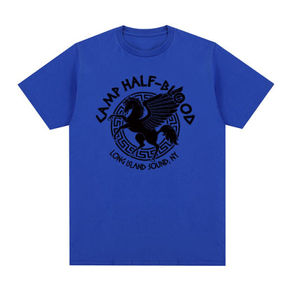 Camp Half Blood Percy Jackson Vintage T-shirt Long Island