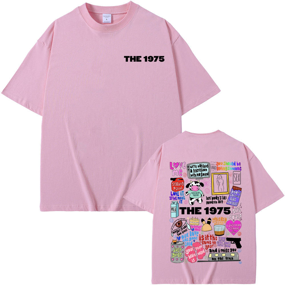 British Indie Alternative Rock Band The 1975 Lyric Graphic