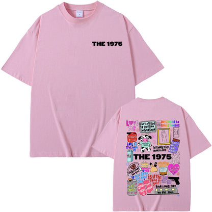 British Indie Alternative Rock Band The 1975 Lyric Graphic