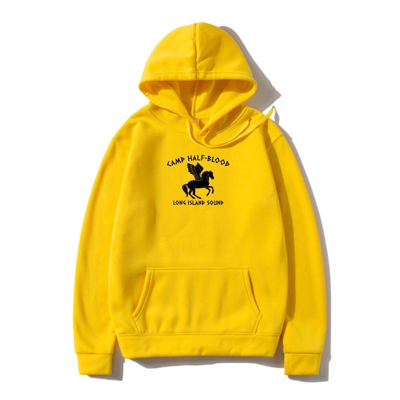 Camp Half Blood Greek DemiGod Inspired Hoody Outerwear Orang