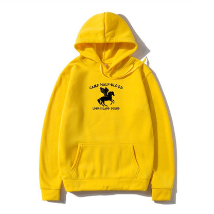 Camp Half Blood Greek DemiGod Inspired Hoody Outerwear Orang