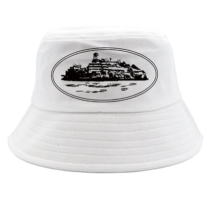 Corteiz Hat bucket hat casual print summer outdoor casual sun hat