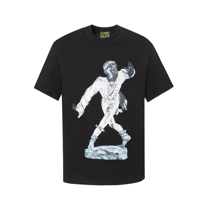 Denim Tears T Shirts 24S Kapok Geometric Pattern Short Sleeve T-shirt