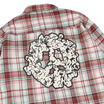 Denim Tears Shirt Plaid Long Sleeve Shirt Casual Shirt Jacket