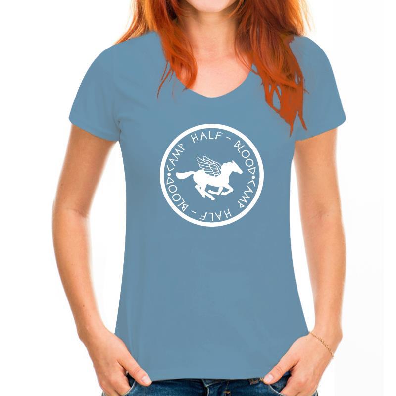 Camp Half Blood Logo ManT-Shirt T Shirts Short Sleeve Leisur