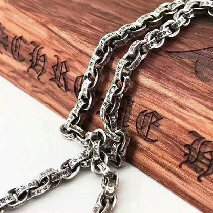 Chrome Hearts Necklace Vintage Men's and Women's Thickened Necklace