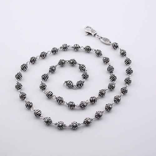 Chrome Hearts Necklace Cross Flower Versatile Simple Men's and Women's