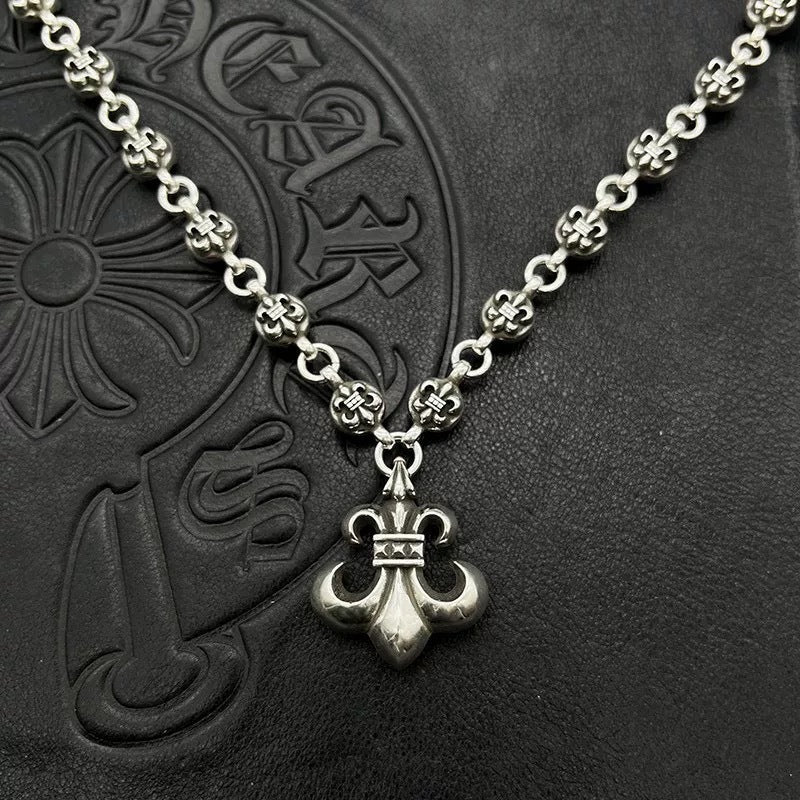 Chrome Hearts Necklace Vintage Scout Flowers Men's and Women's Necklaces