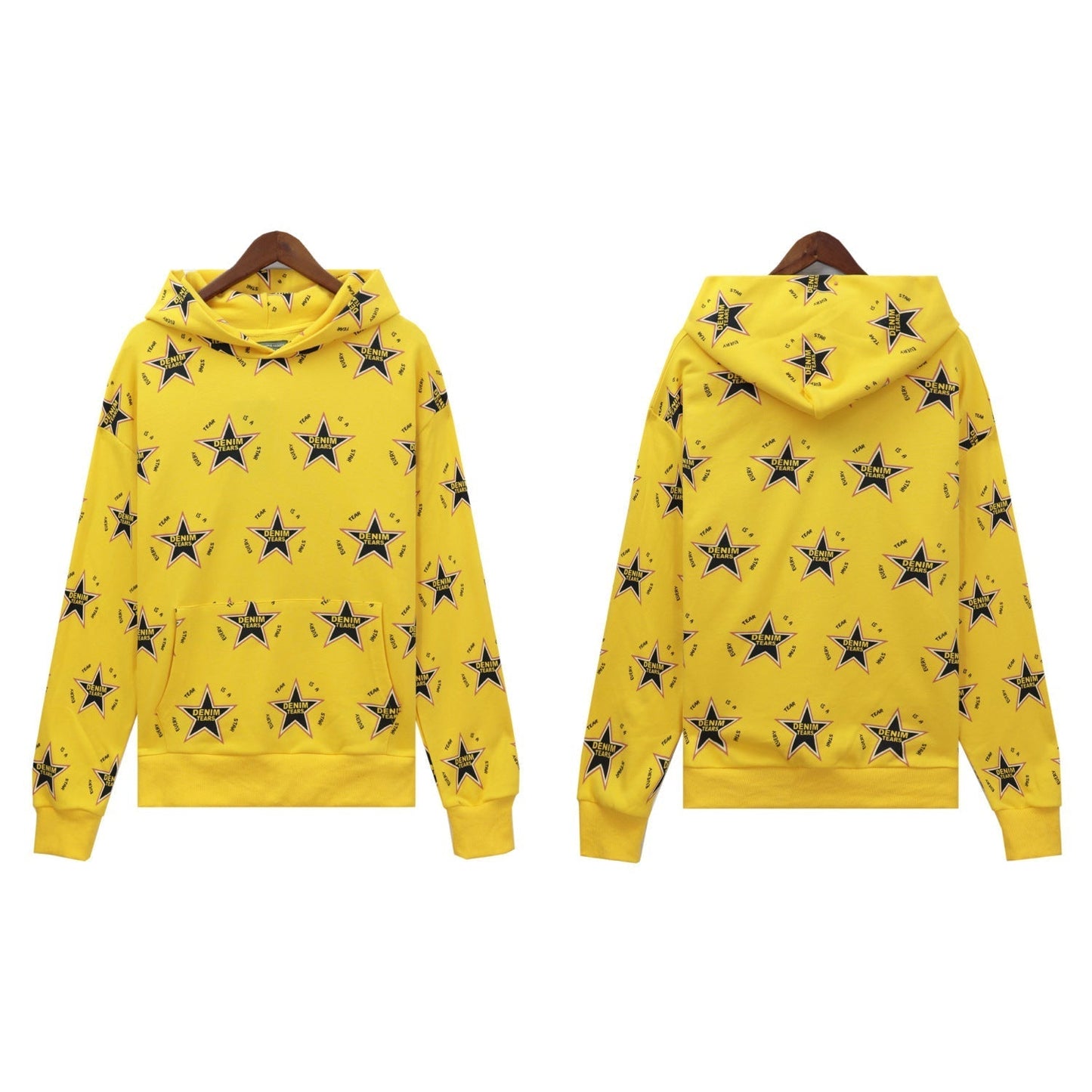 Denim Tears Outfit:Hoodie/Sweatpants (Separate Purchase Options) D.T Kapok Hooded Sweater Trousers Sports Suit
