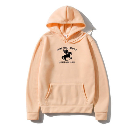 Camp Half Blood Greek DemiGod Inspired Hoody Outerwear Orang