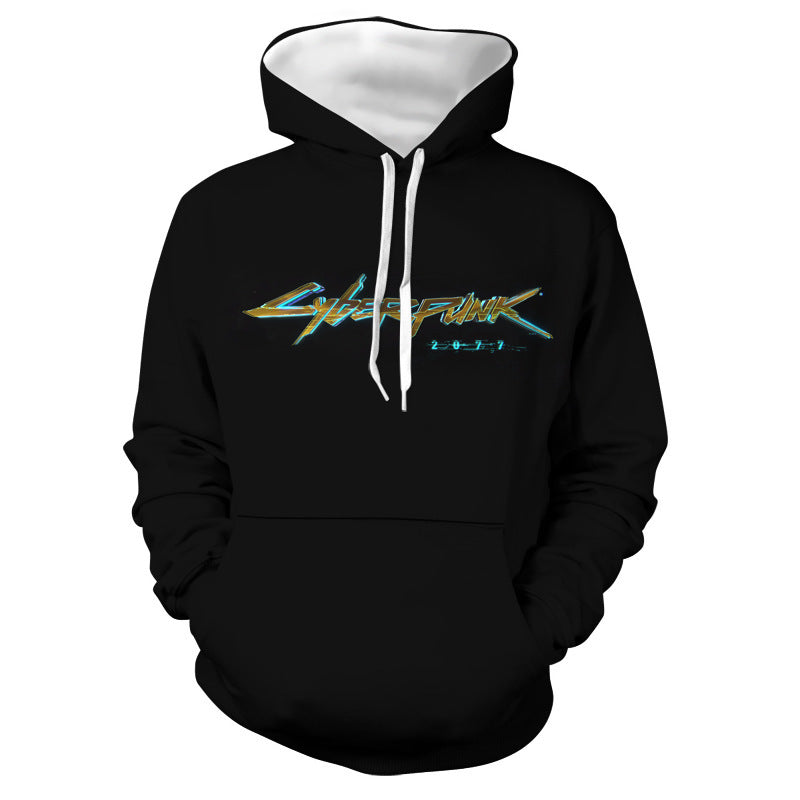 Cyberpunk 2077 Hoodie Samurai Themed Hoodie Sweatshirt Surrounding the Game