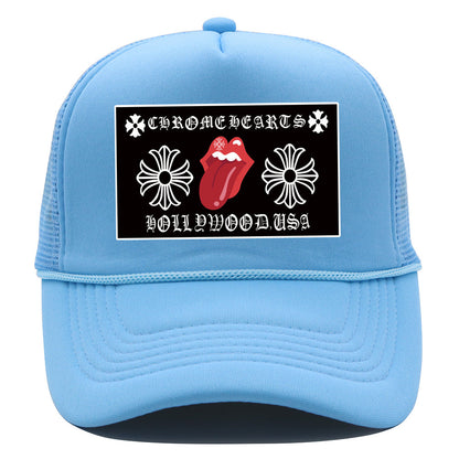 Chrome Heart Hat CH Baseball Cap Printed Trendy Shade Mesh Cap