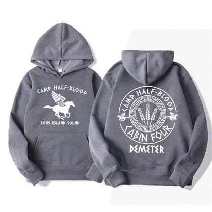 Camp Half Blood Graphic Sweatshirts Percy Jackson Long