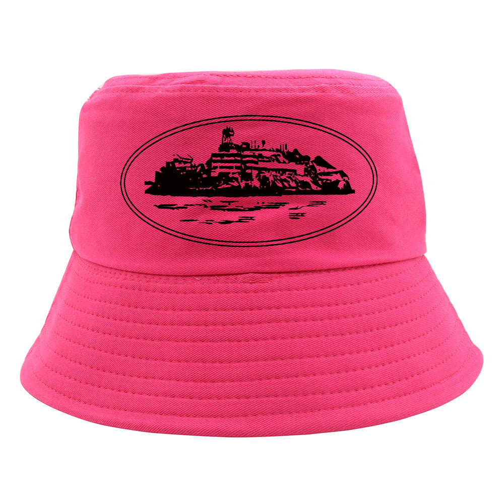Corteiz Hat bucket hat casual print summer outdoor casual sun hat