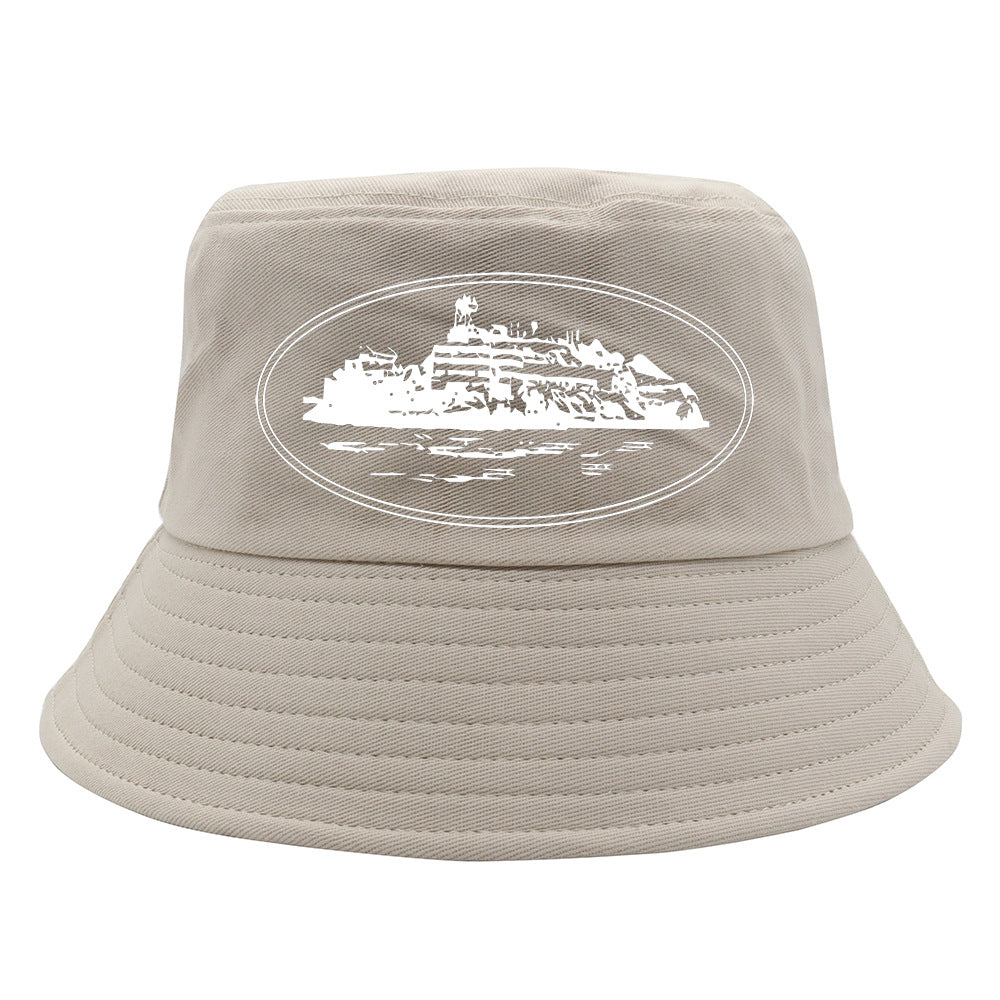 Corteiz Hat bucket hat casual print summer outdoor casual sun hat