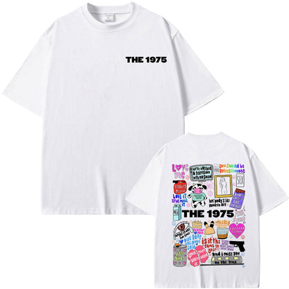 British Indie Alternative Rock Band The 1975 Lyric Graphic