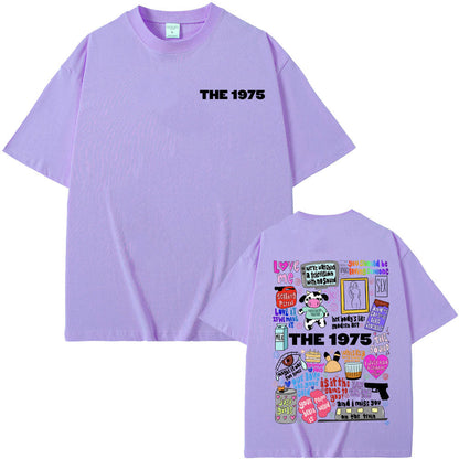 British Indie Alternative Rock Band The 1975 Lyric Graphic