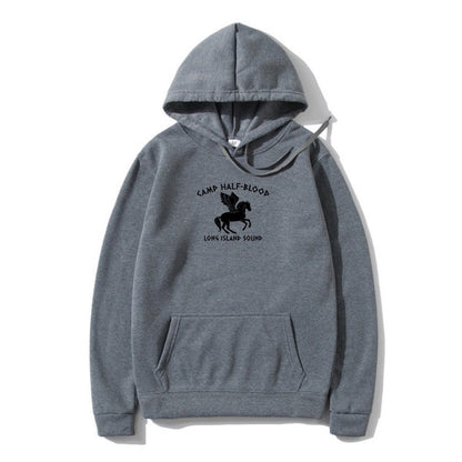 Camp Half Blood Greek DemiGod Inspired Hoody Outerwear Orang